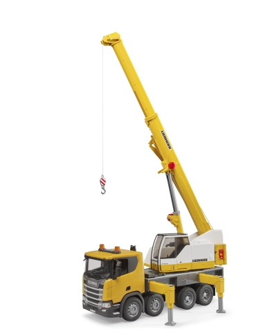 Ciężarówka Scania Super 560R z dźwigiem Liebherr