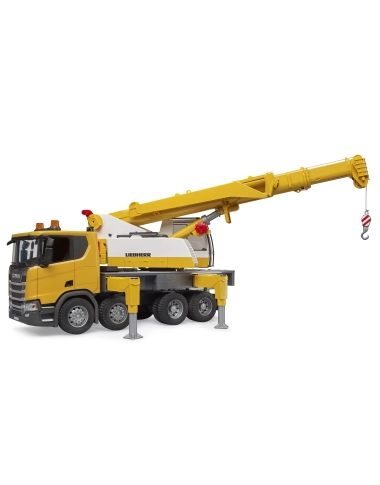 Ciężarówka Scania Super 560R z dźwigiem Liebherr