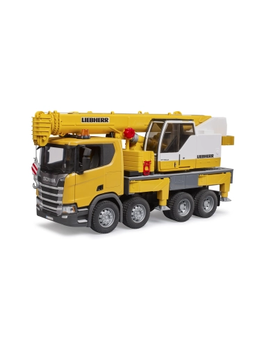 Ciężarówka Scania Super 560R z dźwigiem Liebherr