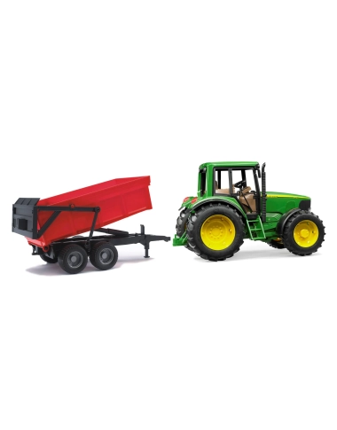 John Deere 6920 + przyczepa wywrotka