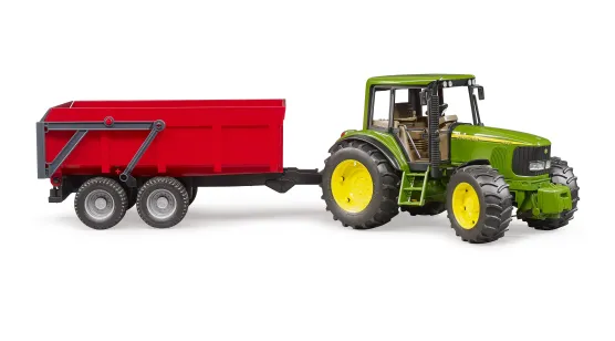John Deere 6920 + przyczepa wywrotka