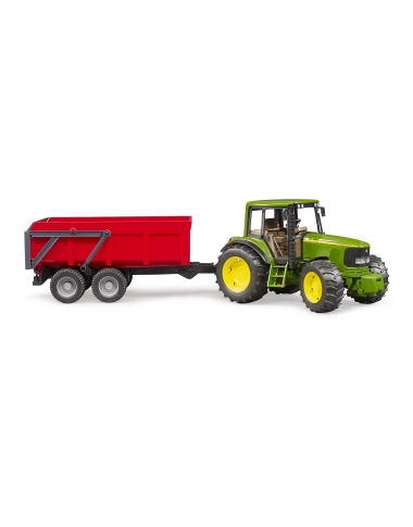 John Deere 6920 + przyczepa wywrotka
