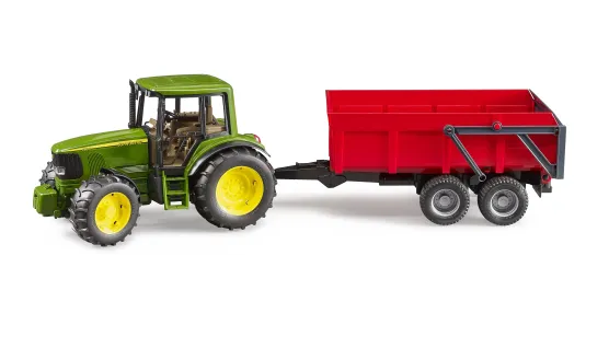 John Deere 6920 + przyczepa wywrotka