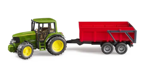 John Deere 6920 + przyczepa wywrotka