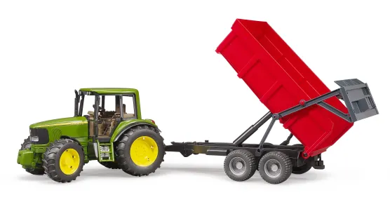 John Deere 6920 + przyczepa wywrotka