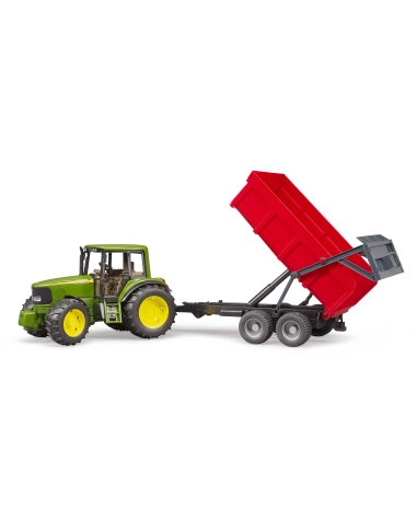John Deere 6920 + przyczepa wywrotka