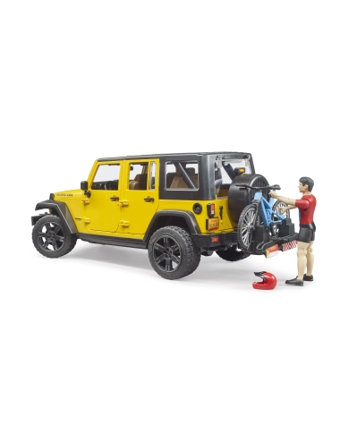 Jeep Wrangler Rubicon Unlimited Z Rowerem Górskim