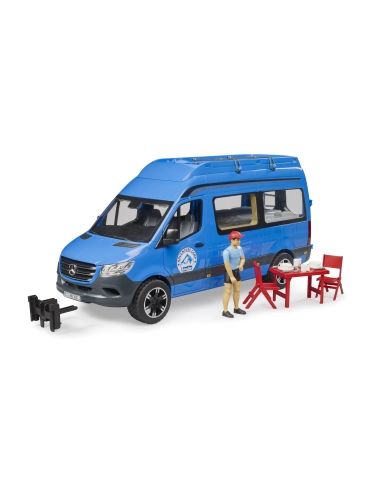 Kamper MB Sprinter z zestawem Kmpingowym I Figurką