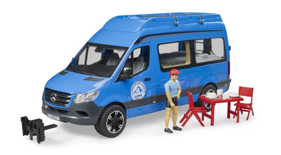 Kamper MB Sprinter z zestawem Kmpingowym I Figurką