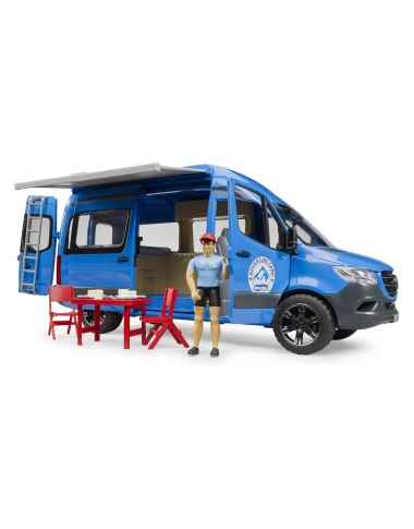 Kamper MB Sprinter z zestawem Kmpingowym I Figurką