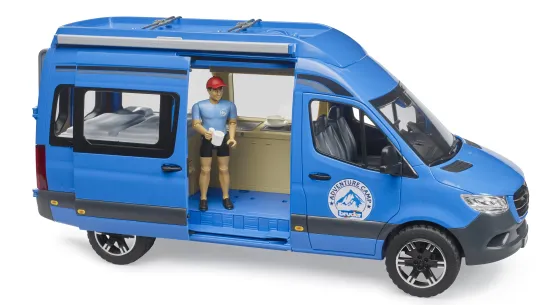 Kamper MB Sprinter z zestawem Kmpingowym I Figurką