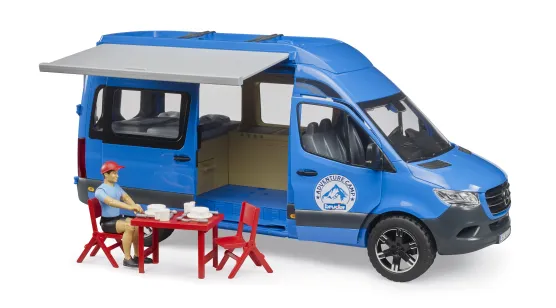 Kamper MB Sprinter z zestawem Kmpingowym I Figurką