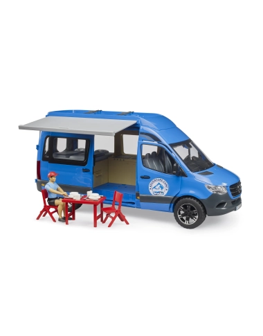 Kamper MB Sprinter z zestawem Kmpingowym I Figurką