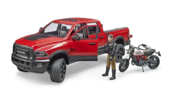 RAM 2500 POWER WAGON + Motocykl Ducatti Z Kierowcą