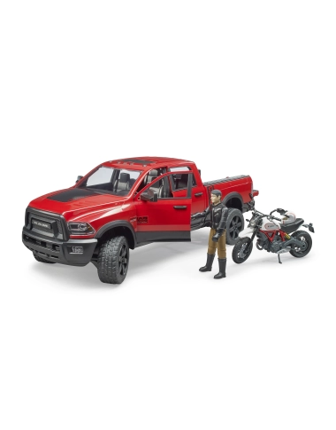 RAM 2500 POWER WAGON + Motocykl Ducatti Z Kierowcą