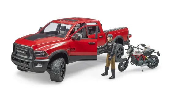 RAM 2500 POWER WAGON + Motocykl Ducatti Z Kierowcą