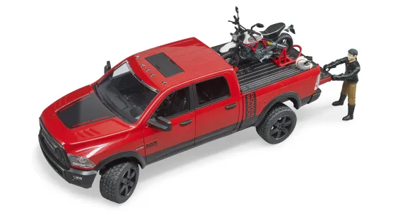 RAM 2500 POWER WAGON + Motocykl Ducatti Z Kierowcą