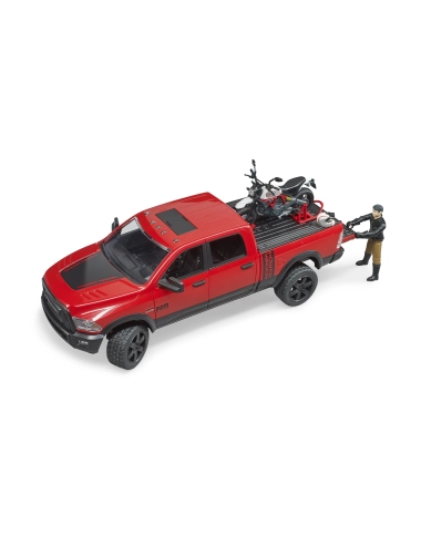RAM 2500 POWER WAGON + Motocykl Ducatti Z Kierowcą