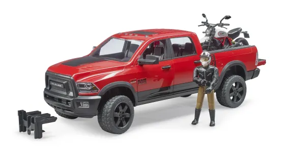 RAM 2500 POWER WAGON + Motocykl Ducatti Z Kierowcą
