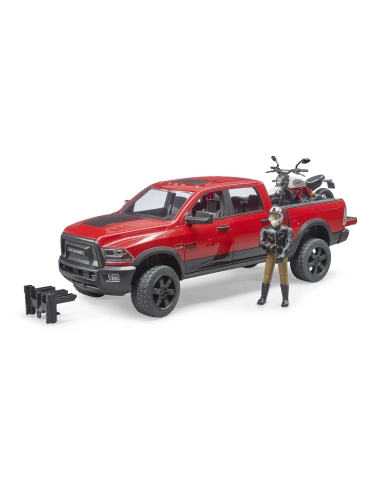 RAM 2500 POWER WAGON + Motocykl Ducatti Z Kierowcą