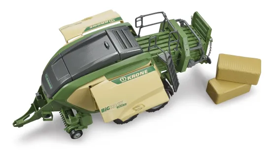 Prasa Belująca BiG Pack 1290 KRONE + 2 prostokątne bele siana
