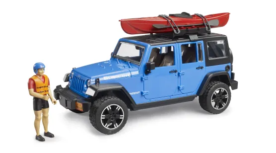 Jeep Wrangler Rubicon + Kajak Z Figurką