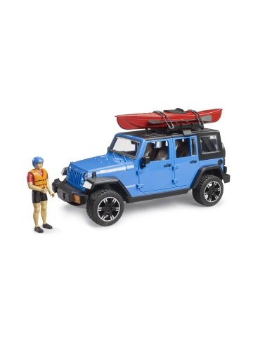Jeep Wrangler Rubicon + Kajak Z Figurką