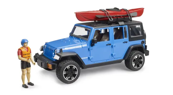 Jeep Wrangler Rubicon + Kajak Z Figurką