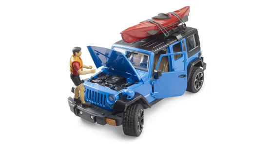 Jeep Wrangler Rubicon + Kajak Z Figurką