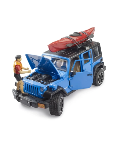 Jeep Wrangler Rubicon + Kajak Z Figurką