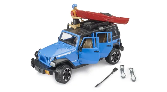 Jeep Wrangler Rubicon + Kajak Z Figurką