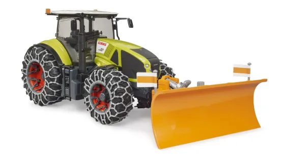 Claas Axion 950 + pług śnieżny
