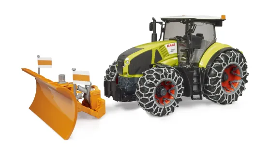 Claas Axion 950 + pług śnieżny