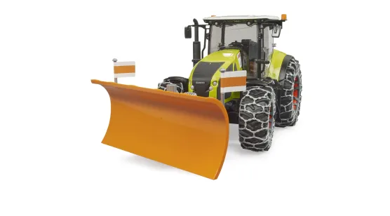 Claas Axion 950 + pług śnieżny