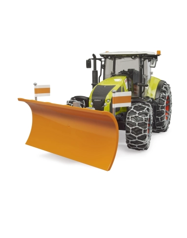Claas Axion 950 + pług śnieżny
