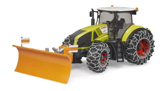 Claas Axion 950 + pług śnieżny