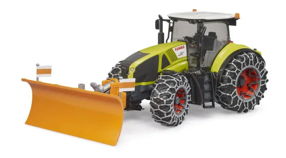 Claas Axion 950 + pług śnieżny