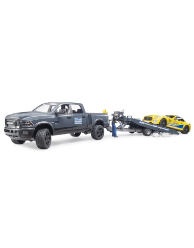 RAM Power Wagon + Przyczepa i Samochód Wyścigowy