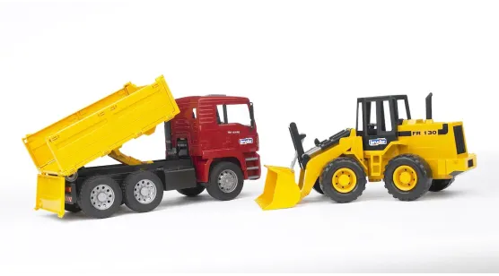 MAN TGA i Ładowarka FR 130