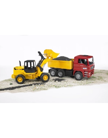 MAN TGA i Ładowarka FR 130