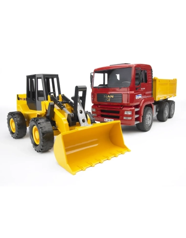 MAN TGA i Ładowarka FR 130