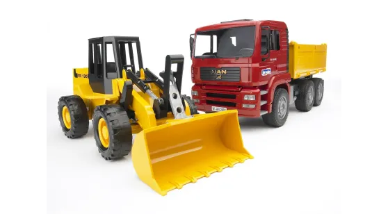 MAN TGA i Ładowarka FR 130