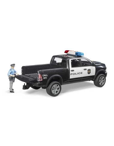 Policyjny pick-up RAM 2500 + policjant