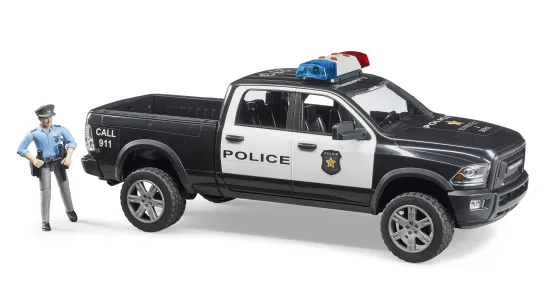Policyjny pick-up RAM 2500 + policjant