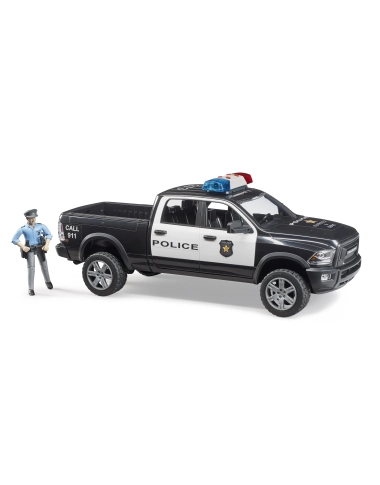 Policyjny pick-up RAM 2500 + policjant