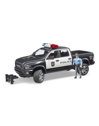 Policyjny pick-up RAM 2500 + policjant