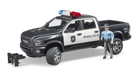 Policyjny pick-up RAM 2500 + policjant