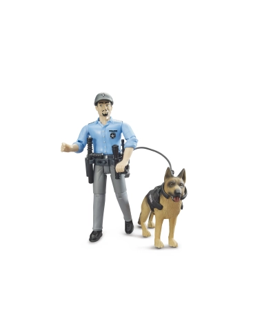 Policjant z psem