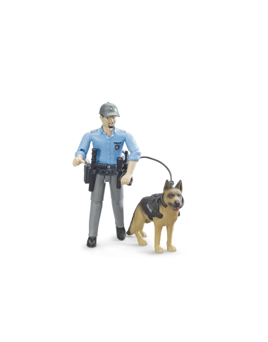 Policjant z psem