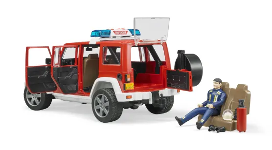 Wóz strażacki JEEP WRANGLER UNLIMITED RUBICON + strażak